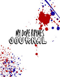 My Dope Rhymes Journal & Activity Book **Digital Download**