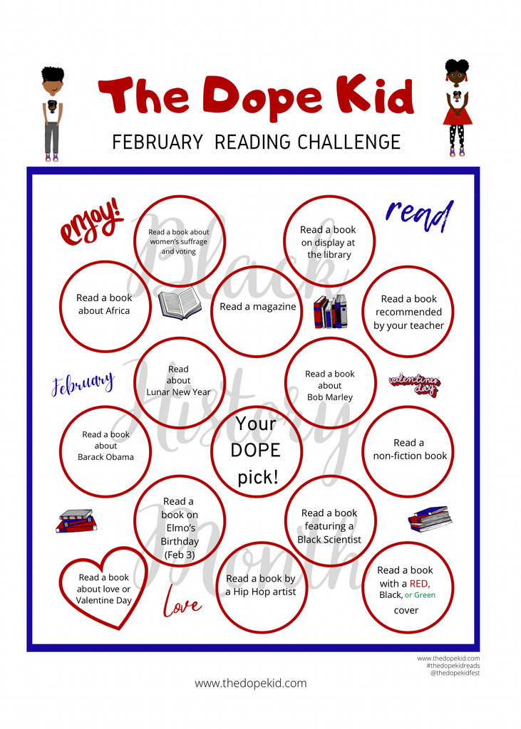 The Dope Kid February Reading Challenge