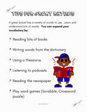 My Dope Rhymes Journal & Activity Book **Digital Download**
